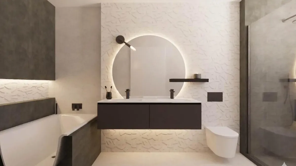 Bathroom Storage Ideas Designed In, Not Added Later