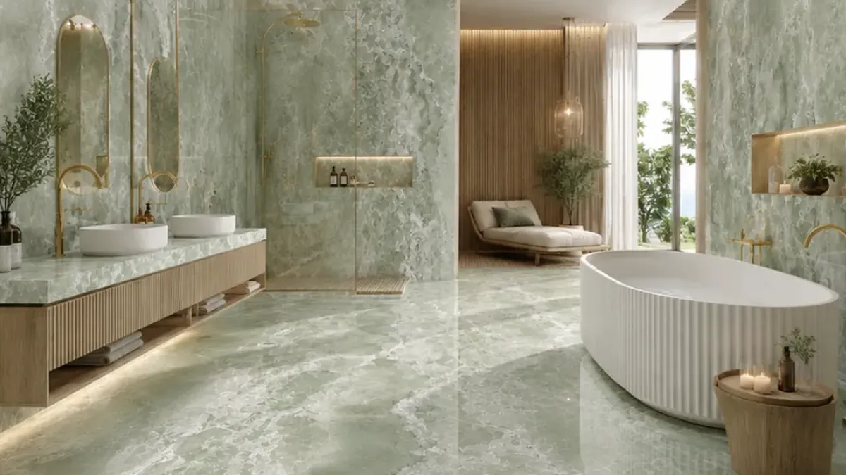 Green Bathroom Ideas: How to Use Green with Restraint