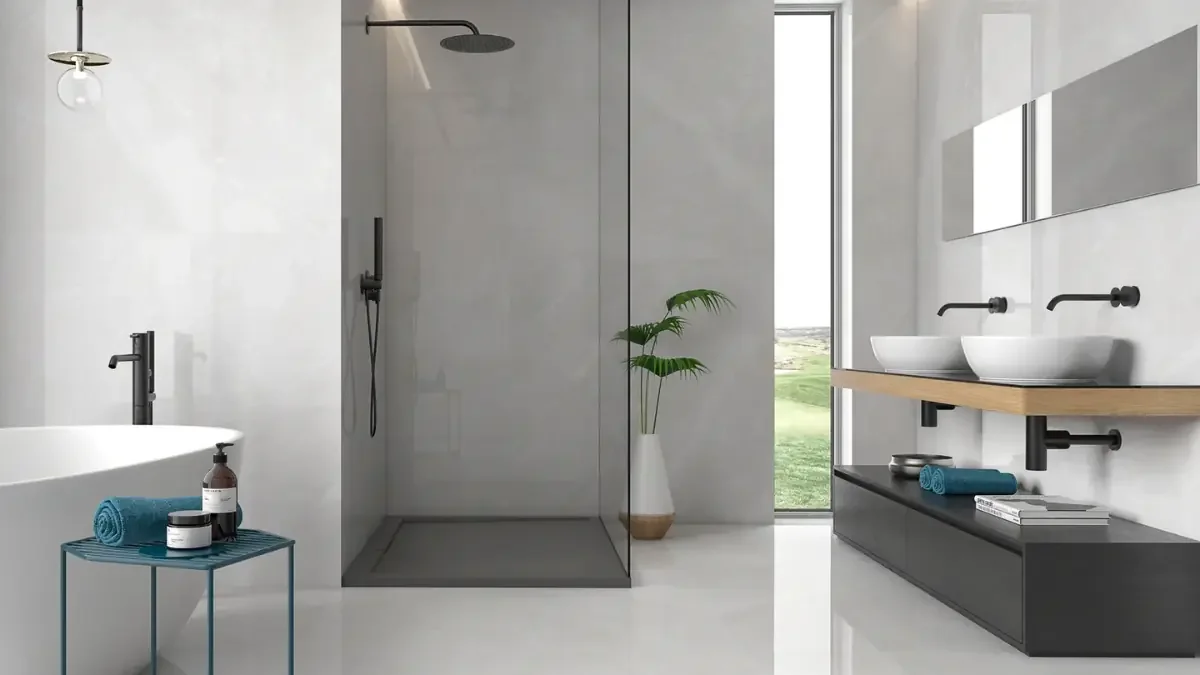 Marble Effect Tiles 600×600 vs Large Format: Choosing the Right Size