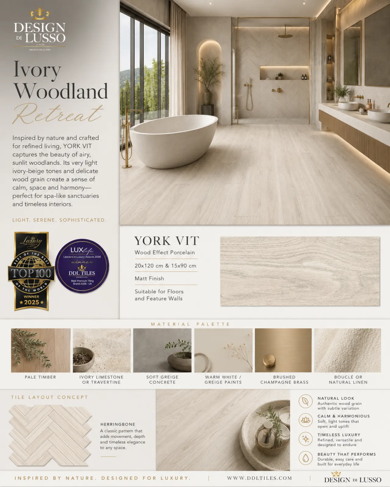 Modern Harmony: Vit York tile mood board
