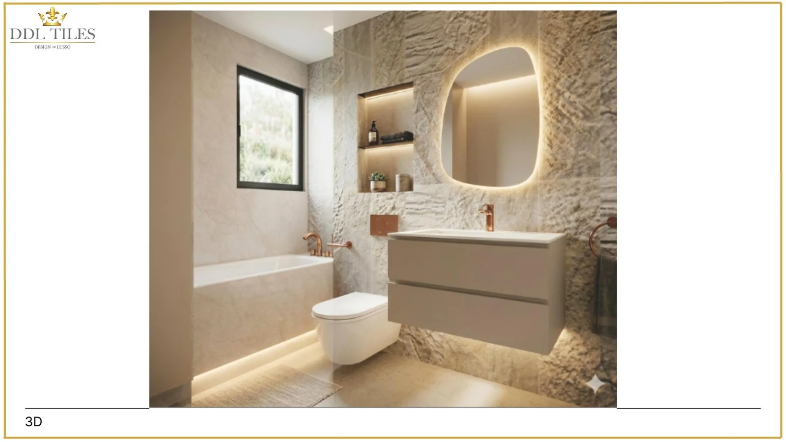 Bed 3 Bathroom design view