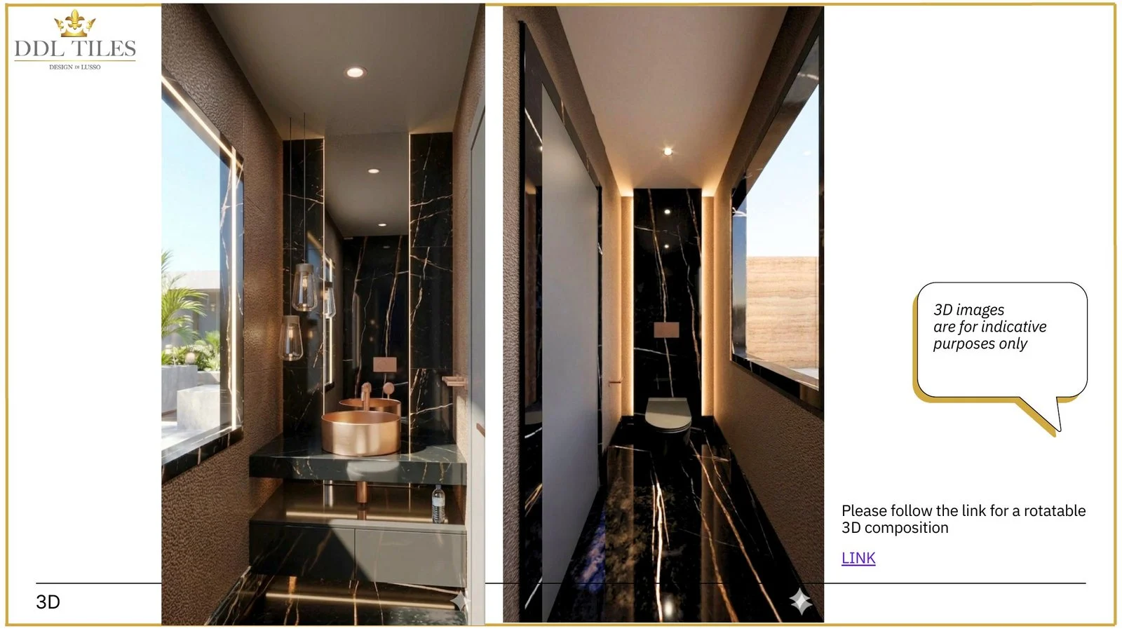 Cloakroom design view