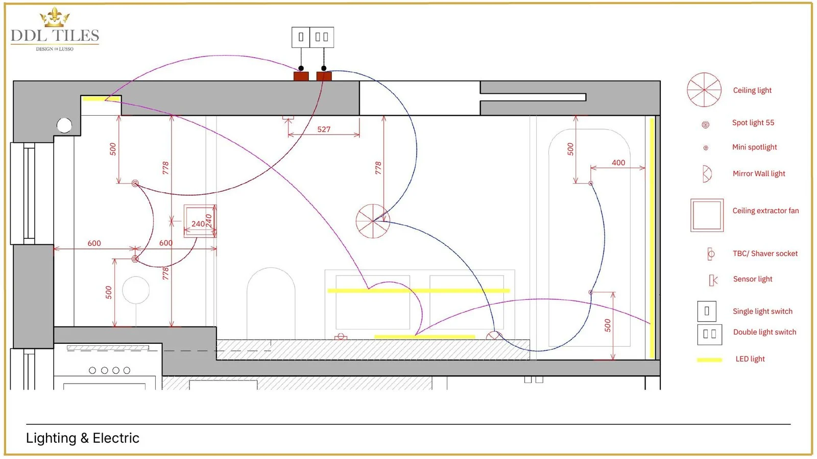Master En-suite detail or material page