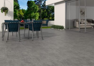 dark greay stone outdoor tiles from design di lusso watford tile shop